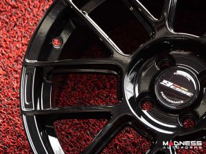 FIAT 500 Custom Wheels - 9esse - Fondmetal - Gloss Black - 17"